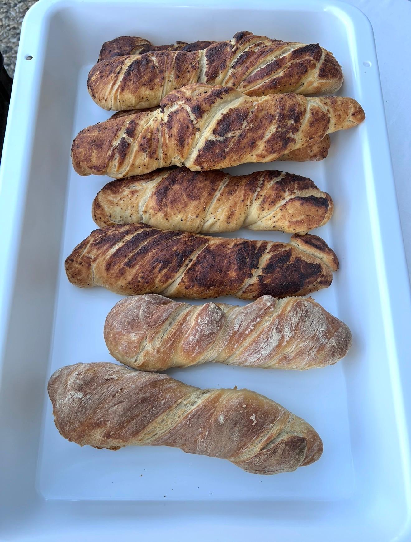 Brotseelen aus dem Holzofen